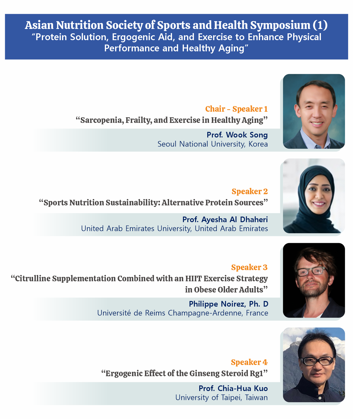 GSSI Symposium — Speakers