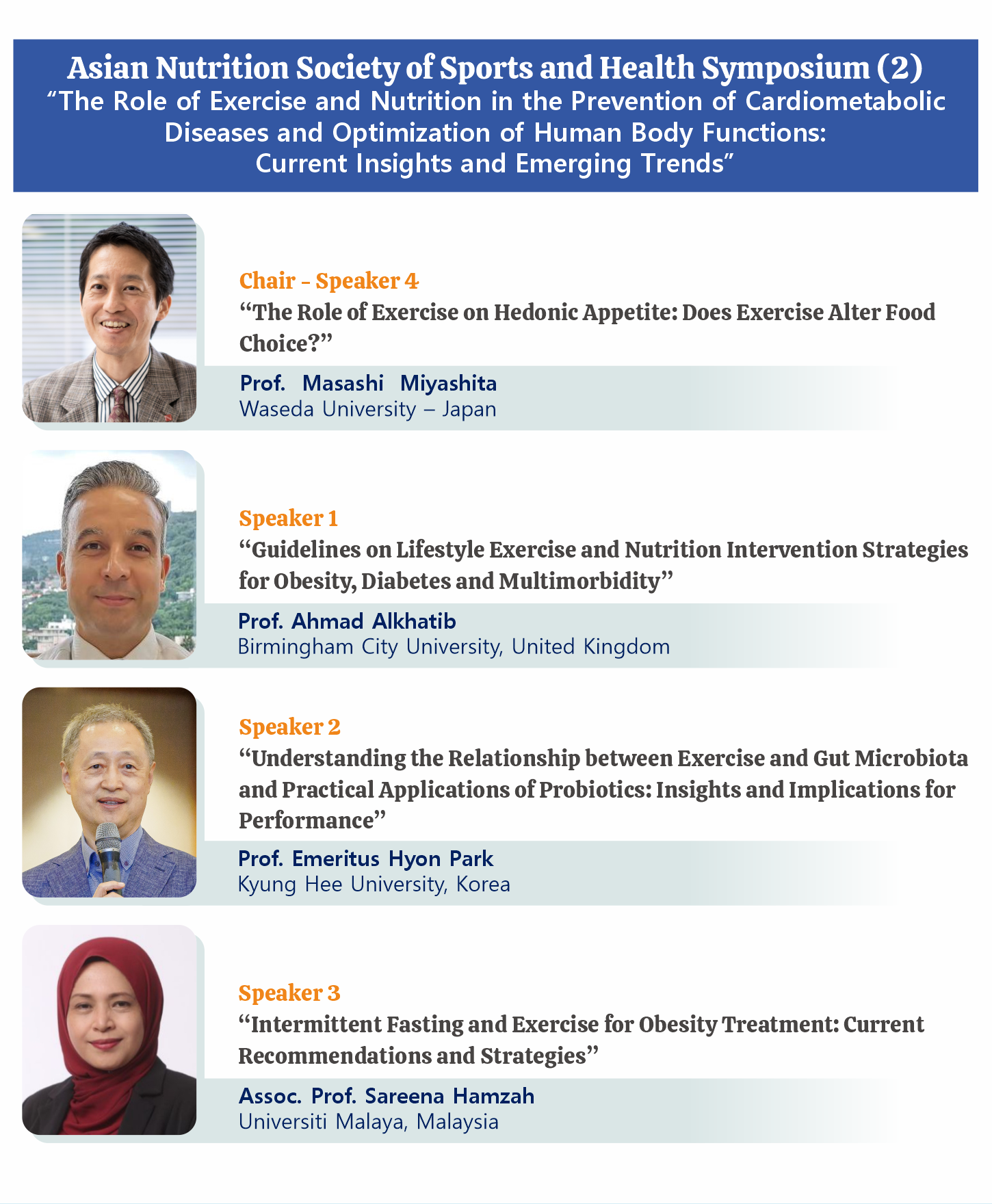 GSSI Symposium — Speakers