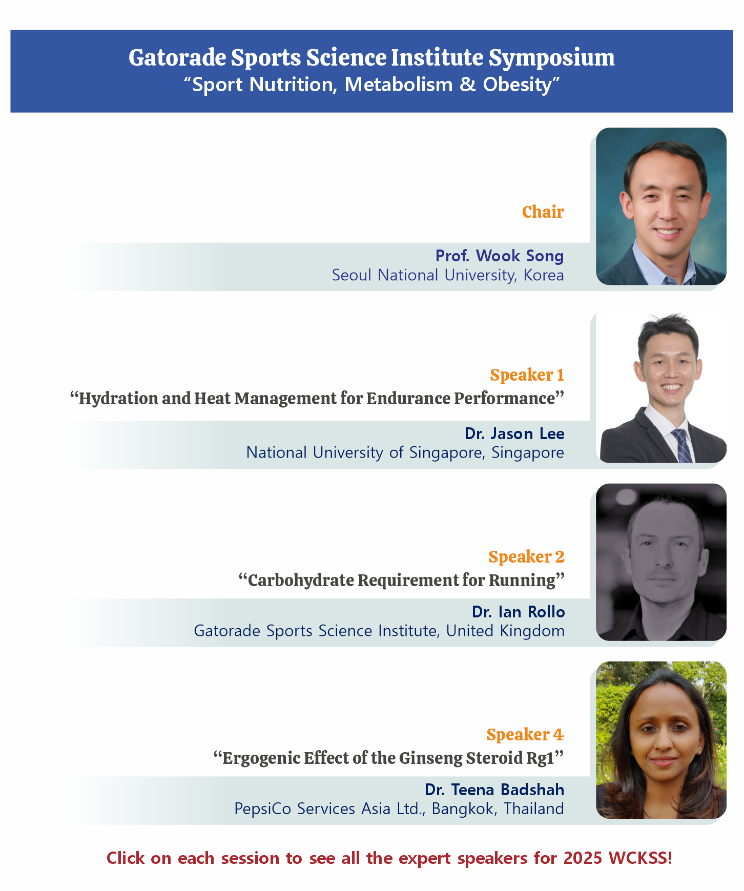GSSI Symposium — Speakers